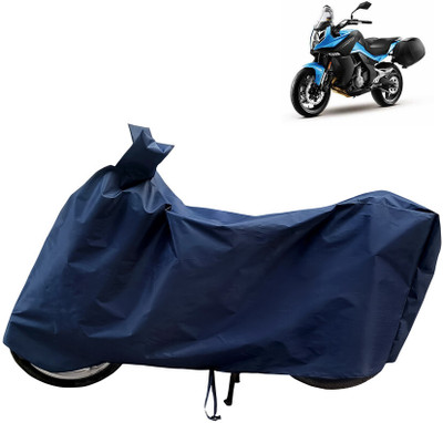 Horseyaart Waterproof Two Wheeler Cover for CFMoto(650MT, Blue)