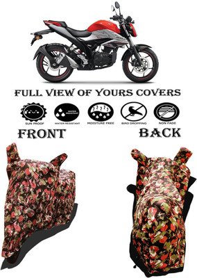 Amexride Two Wheeler Cover for Suzuki(Gixxer Special Edition, Multicolor)