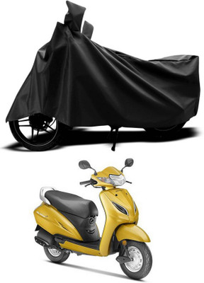 AASHTIK MART Two Wheeler Cover for Honda(Activa 5G, Black)