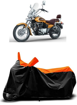 VESMEI Two Wheeler Cover for Bajaj(Avenger 400 BS6, Orange)
