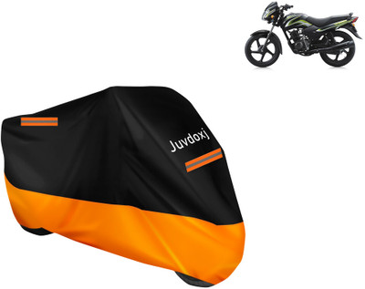 Juvdoxj Waterproof Two Wheeler Cover for TVS(Star Sport, Orange)