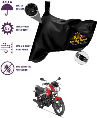 ShankyBrand Two Wheeler Cover for Hero, Universal For Bike(Passion Pro i3S, Black)