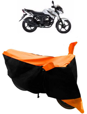 Varnwal E Commerce Waterproof Two Wheeler Cover for Yamaha(SZ X, Orange, Black)