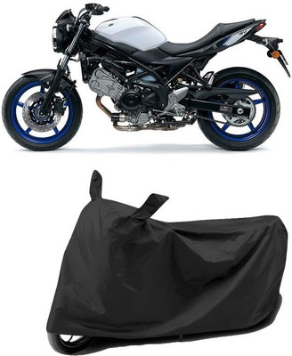 KEDIT Two Wheeler Cover for Suzuki(SV650 BS6, Black)
