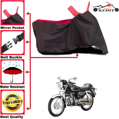 AASHTIK MART Two Wheeler Cover for Hero(Splendor Pro Classic, Red, Black)