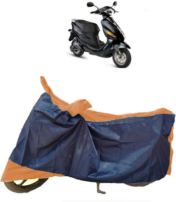 AutoKick Two Wheeler Cover for Hero(Electric Cruz BS6, Blue, Orange)