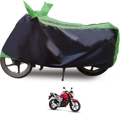 Euro Care Waterproof Two Wheeler Cover for Yamaha(FZ, Green)