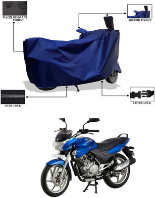 CODOKI Waterproof Two Wheeler Cover for Bajaj(Discover 135, Blue)