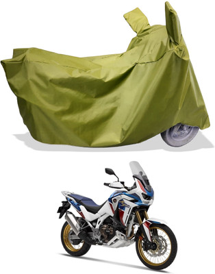 Amexride Two Wheeler Cover for Honda(CRF1000L Africa Twin, Maroon)