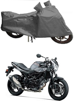 Mdstar Waterproof Two Wheeler Cover for Suzuki(SV650, Grey)