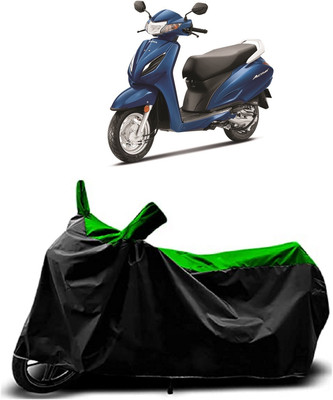 OliverX Waterproof Two Wheeler Cover for Honda(Activa 6G, Green)
