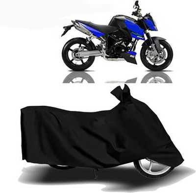 DeepShakshi AUTOMOTIVE Waterproof Two Wheeler Cover for Bajaj(Pulsar 220 DTS-i, Black)