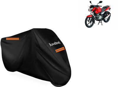 Juvdoxj Waterproof Two Wheeler Cover for Bajaj(Pulsar 135 BS6, Black)