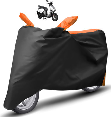 Caronix Two Wheeler Cover for Hero(Orange)