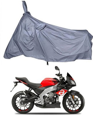 Ascension Two Wheeler Cover for Aprilia(Tuono 150, Silver)