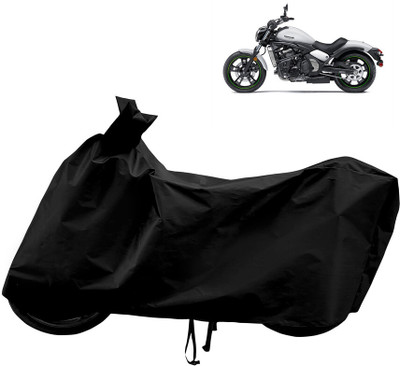Horseyaart Waterproof Two Wheeler Cover for Kawasaki(Vulcan S, Black)