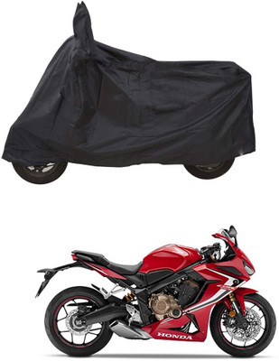 PAGORA Waterproof Two Wheeler Cover for Honda(CBR650R, Black)