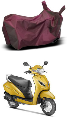 Mdstar Waterproof Two Wheeler Cover for Honda(Activa 5G, Maroon)