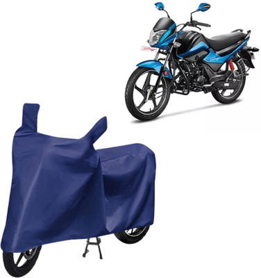 Autohutch Two Wheeler Cover for Hero(Splendor iSmart 110, Blue)