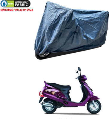 PAGORA Waterproof Two Wheeler Cover for Mahindra(Duro 125, Blue)