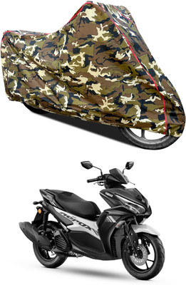 AutoGalaxy Waterproof Two Wheeler Cover for Yamaha(Aerox 155 Maxi BS6, Yellow)