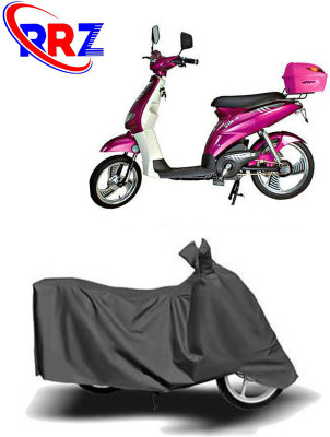 RRZ Waterproof Two Wheeler Cover for Avon(E Lite, Grey)