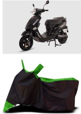 VESMEI Two Wheeler Cover for Hero(Electric Photon BS6, Green)