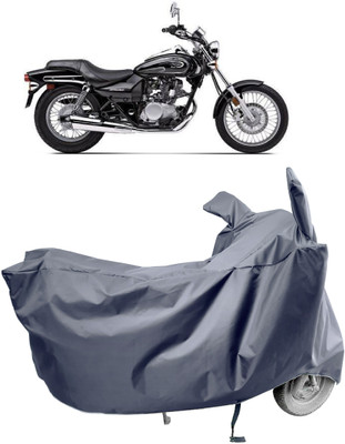 Amexride Two Wheeler Cover for Bajaj(Eliminator, Grey)