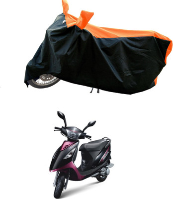 DeepShakshi AUTOMOTIVE Waterproof Two Wheeler Cover for TVS(Scooty Streak, Orange)
