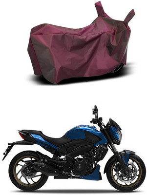 Mdstar Waterproof Two Wheeler Cover for Bajaj(Dominar 400, Maroon)
