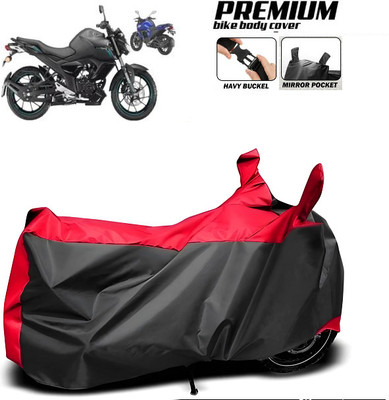 smwzxyu Waterproof Two Wheeler Cover for Universal For Bike(FZ, Red)
