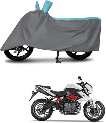 DeepShakshi AUTOMOTIVE Waterproof Two Wheeler Cover for Benelli(TNT 600i, Grey)