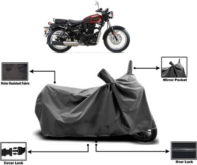 Amexride Two Wheeler Cover for Benelli(Imperiale 400, Grey)