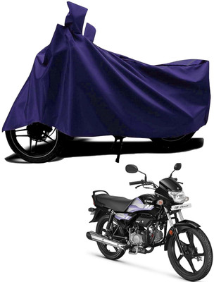 KEDIT Two Wheeler Cover for Hero(HF Deluxe i3s, Blue)