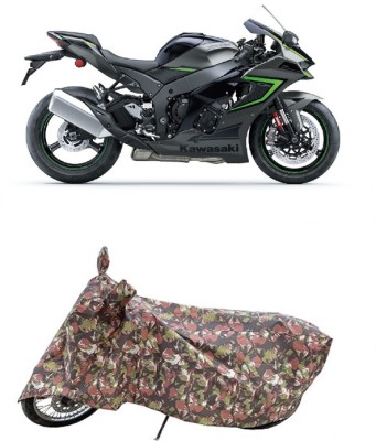 Coxtor Waterproof Two Wheeler Cover for Kawasaki(Ninja ZX-10R, Multicolor)