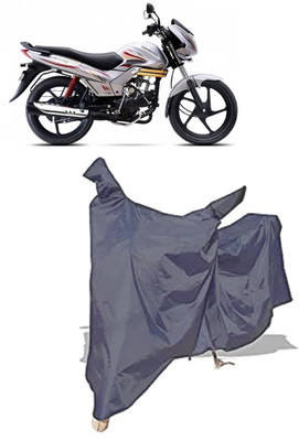 Amexride Two Wheeler Cover for Mahindra(Centuro XT, Grey)