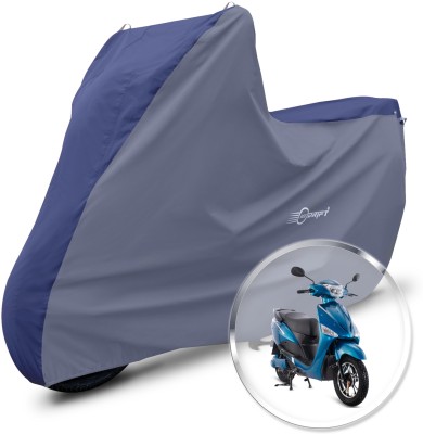 Neodrift Two Wheeler Cover for Hero(Electric Optima, Blue, Grey)