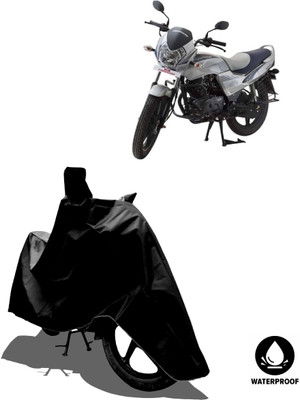 Amexride Waterproof Two Wheeler Cover for LML(Freedom DX, Black)