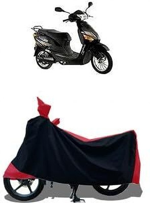 AASHTIK MART Two Wheeler Cover for Hero(Electric Zippy, Red)