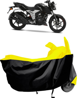 Amexride Two Wheeler Cover for TVS(Apache RTR 160 4V, Multicolor)
