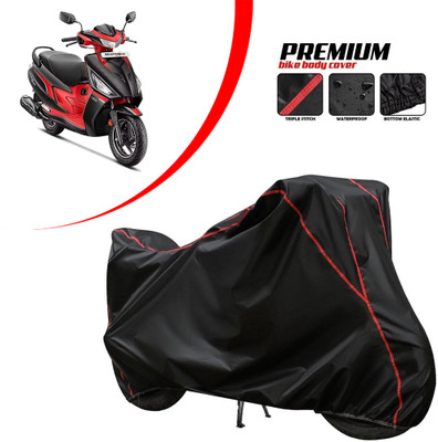 PAGORA Waterproof Two Wheeler Cover for Hero(Maestro Electric, Black)