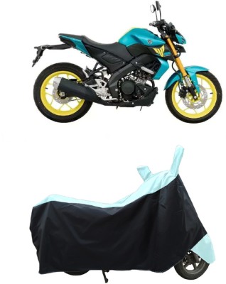 Coxtor Waterproof Two Wheeler Cover for Yamaha(MT 15 New, White)