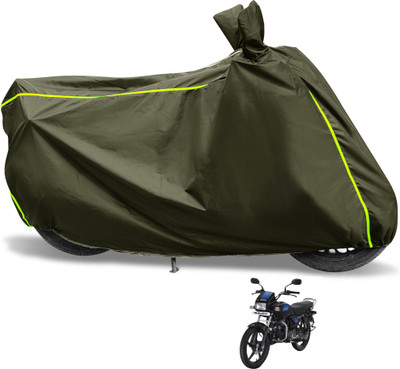 Euro Care Waterproof Two Wheeler Cover for Hero(Splendor Plus, Green)