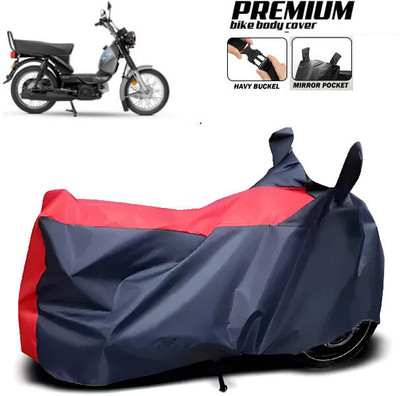 smwzxyu Waterproof Two Wheeler Cover for Honda, Bajaj, Hero, TVS(Red, Blue)