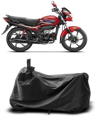 AASHTIK MART Two Wheeler Cover for Hero(Passion Pro, Black)