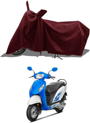 KEDIT Two Wheeler Cover for Honda(Activa i, Maroon)