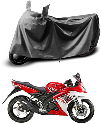 Gali Bazar Waterproof Two Wheeler Cover for Yamaha(YZF R15S BS6, Grey)