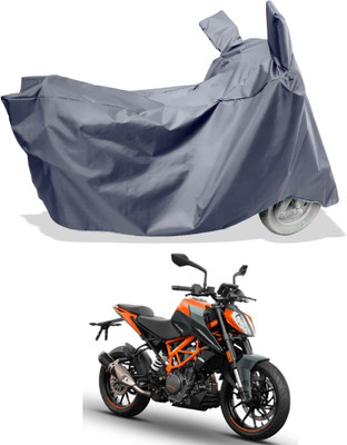 Amexride Two Wheeler Cover for KTM(390 Duke BS6, Grey)