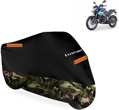 Horseyaart Waterproof Two Wheeler Cover for Bajaj(Pulsar NS125 BS6, Multicolor)