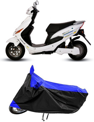 MMSSTAR Waterproof Two Wheeler Cover for Hero(Electric Cruz, Blue)